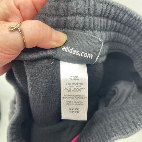 Adidas Kids boys girls Sweatpants Active Jogger Pull On Elastic Waist Medium 10/ - Picture 5 of 12